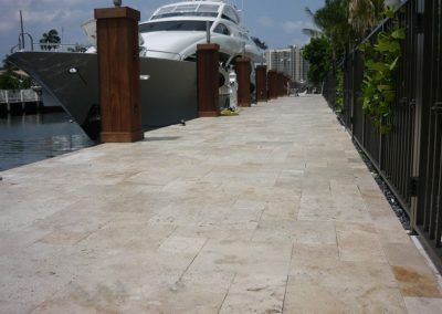 French-pattern-travertine-patio-contemporary-with-stone-tiles