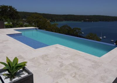 Travertine Pool Pavers and coping tiles